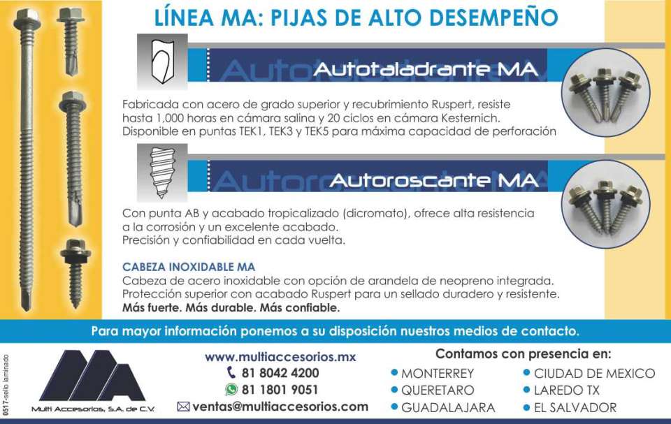 MA self-drilling drill bit, made with premium grade steel and Ruspert coating. MA self-tapping drill bit, with AB tip and tropicalized finish for high corrosion resistance. MA stainless steel head. MA self-drilling drill bit, made with premium grade steel and Ruspert coating. MA self-tapping drill bit, with AB tip and tropicalized finish for high corrosion resistance. MA stainless steel head.