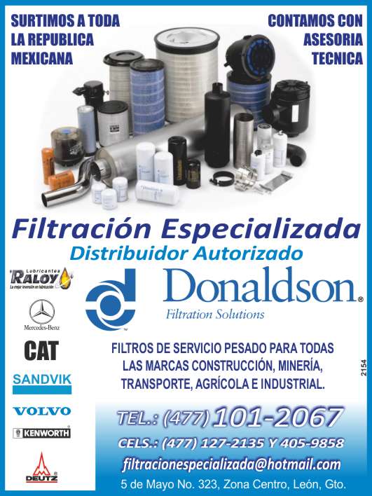 Heavy duty filters for all brands, construction, mining, transportation, agricultural and industrial, we have technical advice Heavy duty filters for all brands, construction, mining, transportation, agricultural and industrial, we have technical advice