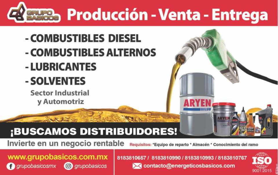 We are producers in the area of automotive and industrial lubricants with more than 20 years in the market, invest in a profitable business, aryen lub We are producers in the area of automotive and industrial lubricants with more than 20 years in the market, invest in a profitable business, aryen lub