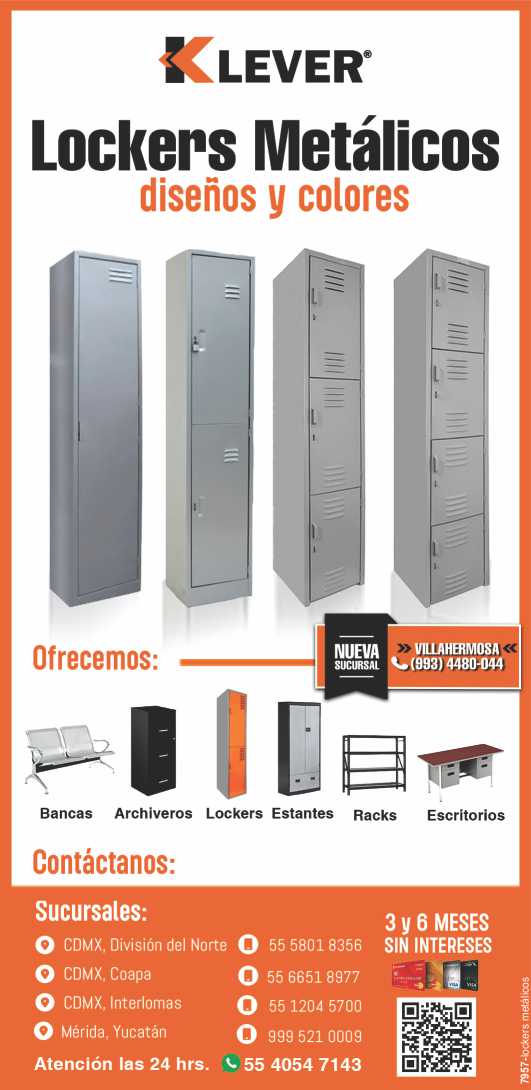 Metal lockers, designs and colors. Benches, filing cabinets, shelves, racks, desks Metal lockers, designs and colors. Benches, filing cabinets, shelves, racks, desks