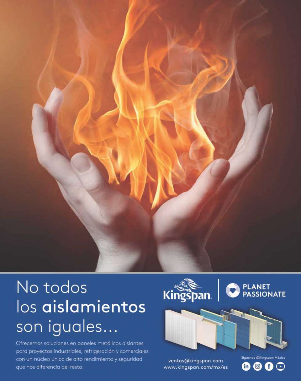 Solutions in insulating metal panels for industrial, refrigeration and commercial projects with a unique core of high performance and safety Solutions in insulating metal panels for industrial, refrigeration and commercial projects with a unique core of high performance and safety