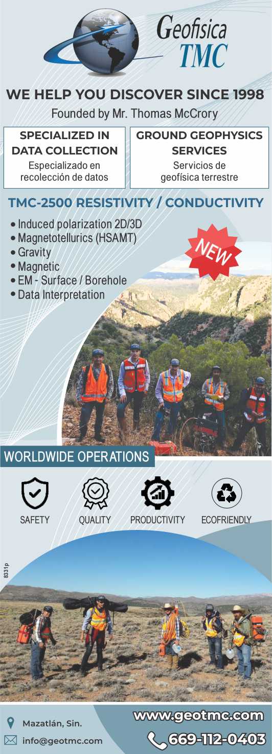 Specialists in geophysical data collection since 1998 Specialists in geophysical data collection since 1998
