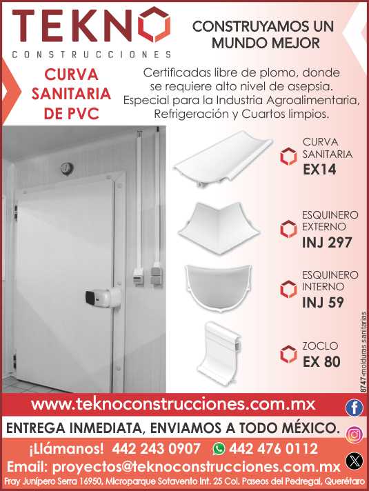 Sanitary PVC curve, certified lead-free, where a high level of asepsis is required. Especially for the agri-food industry, refrigeration and clean rooms Sanitary PVC curve, certified lead-free, where a high level of asepsis is required. Especially for the agri-food industry, refrigeration and clean rooms